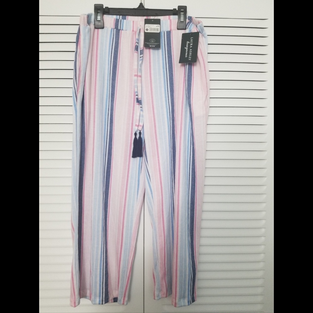 Laura Ashley Pajama bottoms small nwt